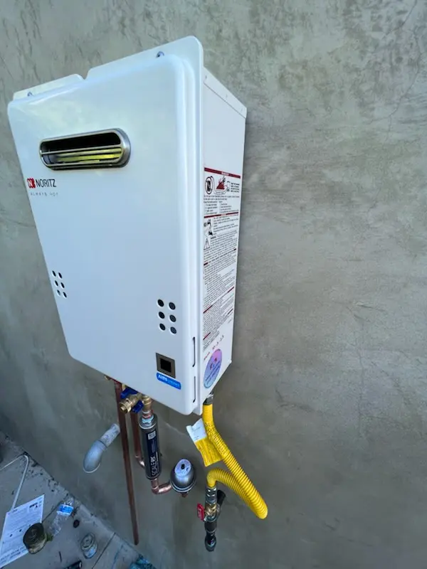 Tankless water heater installation for Indian Beach homes