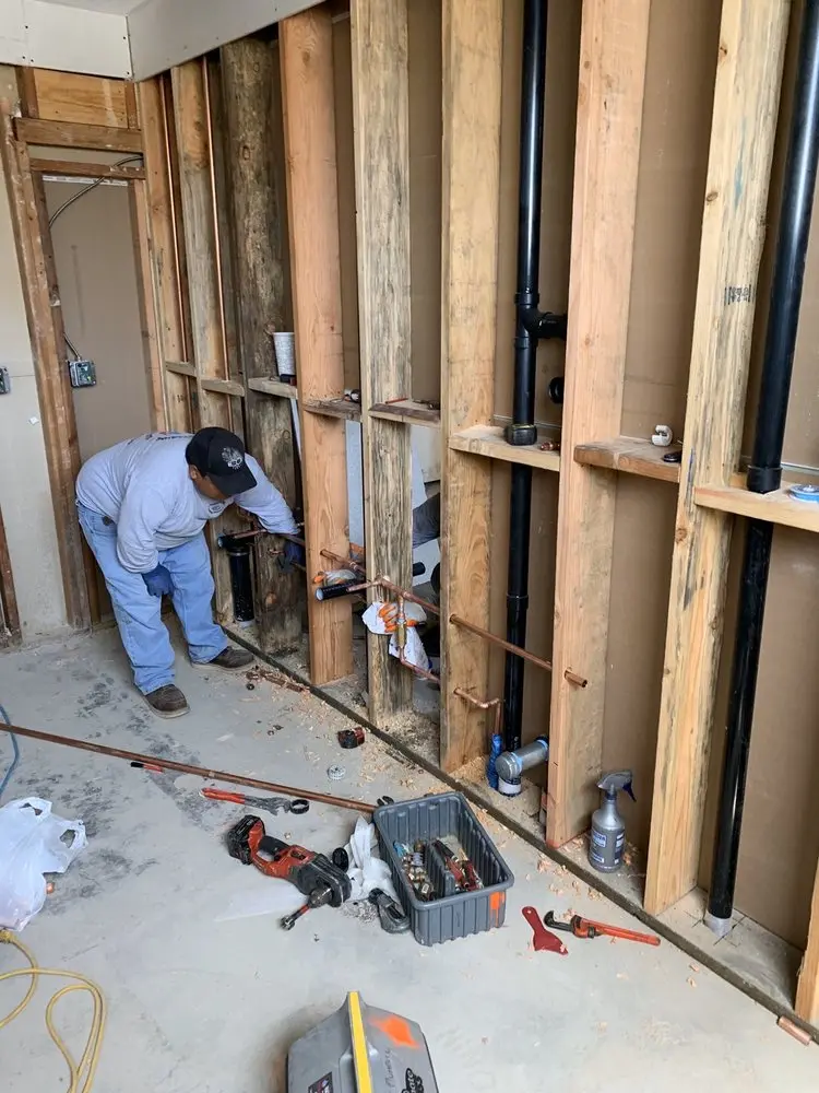Commercial rough-in plumbing for Trenchless Sewer Repair in Indian Beach
